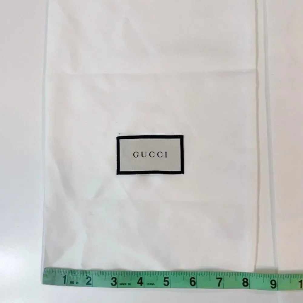 GUCCI Set of 2 Shoe Dust Bags Drawstring - Picture 7 of 7